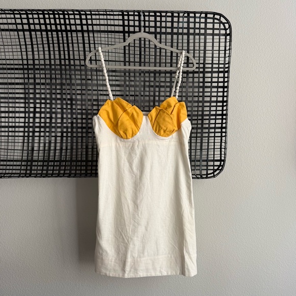 Farm Rio Anthropologie linen blend mini dress - Picture 2 of 10